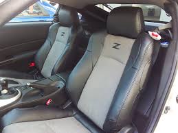 02 08 nissan 350z genuine leather seat