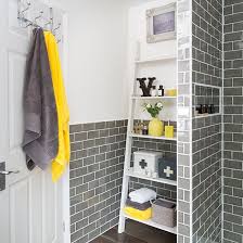 Grey And Yellow Bathrooms