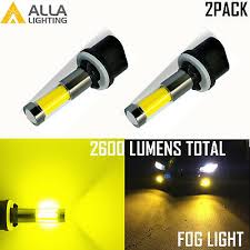 Alla Lighting Led 899 Bp Fog Light Bulb Golden Yellow Rain Snow Adverse Weather Ebay