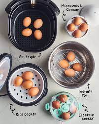 Hard boiling an egg in the microwave is possible but you have to take precautions to avoid an explosion. The Best Gadget For Making Hard Boiled Eggs Kitchn