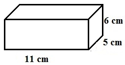 What is the surface area of this rectangular prism with width = 4m, length = 12m and height = 8m? Surface Area Of A Rectangular Prism