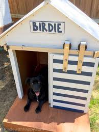 Made With Happy Diy Dog House With Door