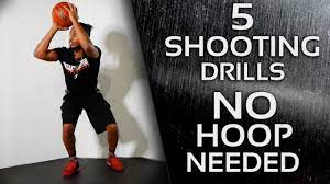 5 at home shooting footwork drills no