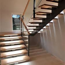 straight stair mono stringer stair