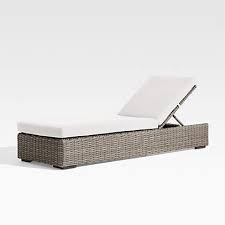 Resin Wicker Outdoor Chaise Lounge