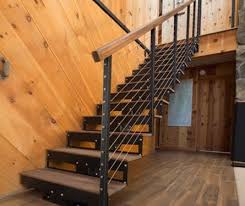 straight staircase stringer types