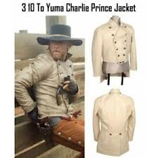 После ареста известного бандита бена уэйда его банда продолжает угрожать местным жителям. 3 10 To Yuma Charlie Prince Leather Jacket Costume Ebay