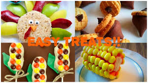 Cooking with kids on thanksgiving: Easy Diy No Bake Thanksgiving Treat Ideas Great For Kids Youtube