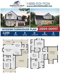 House Plan 2559 00917 Modern