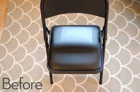 How To Easy Diy Folding Chair Makeover