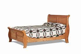 Colonial Style Sleigh Bed From