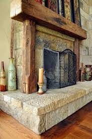 Rustic Fireplace Mantels Antique