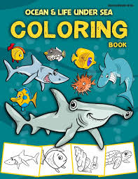 The selection of books is the same! Ocean Coloring Book For Kids Life Under Sea Ocean Coloring Book Ocean Animal Books For Kids Kids Coloring Book Activity Book For Kids Coloring Books For Kids Ages 2 4 4 8 Buy Online