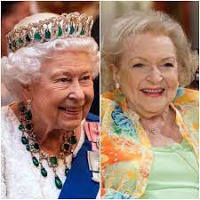 Older, Queen Elizabeth or Betty White ...