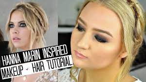 hanna marin inspired hair makeup