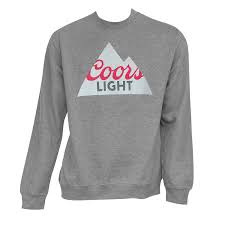 Coors Light Grey Crewneck Sweatshirt