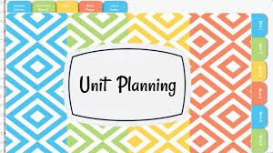 unit planner template by raana hibbs