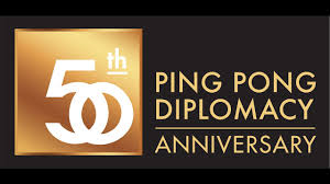 50 years of ping pong diplomacy you