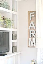Metal Letter Sign Industrial Farmhouse