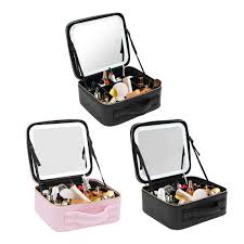 travel makeup train case portable