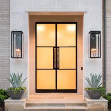 Steel Double Front Doors