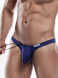 Joe Snyder Jsmbul 06 Navy Maxi Bulge Thong Underwear