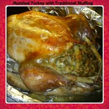 Roasted Stuffed Turkey With Cooking Time Chart Delishably