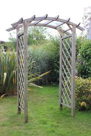Garden Arch With Trellis For Garden