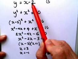 simultaneous equations linear