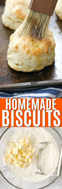 homemade biscuits made from scratch