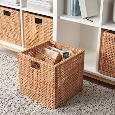 Our selection of storage and decorative baskets is hand picked from around the world to bring style to your home at an affordable price. Haderittan Basket 11 X11 X11 Ikea Cube Storage Baskets Cube Storage Decor Baskets For Shelves