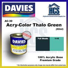 Davies Ac 30 Acry Color Thalo Green 1