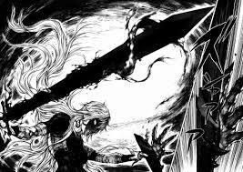 Manga character with sword, monochrome, manga, sword HD wallpaper |  Wallpaper Flare