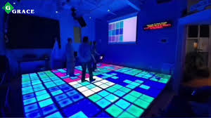 interactive led floor activate game
