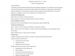 Medical Assistant Resume Templates Fresh Simple Template Free