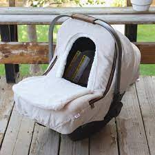 Baby Car Seat Cover Winter Linen