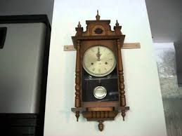 Ornate Linden 31 Day Chime Wall Clock