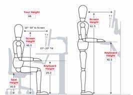 If you sit behind a desk for hours at a time, you're not doomed to a career of neck and back pain or sore wrists and fingers. 7 Things You Can Do Right Now To Protect Your Vision Standing Desk Ergonomics Desk Height Desk Dimensions