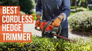 5 best cordless hedge trimmer you