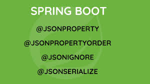 spring boot jsonproperty