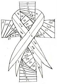 / sie können schnell kunstbilder aus papier herstellen. Iris Folding Cross By Bob Darrach Iris Paper Folding Iris Folding Templates Iris Folding