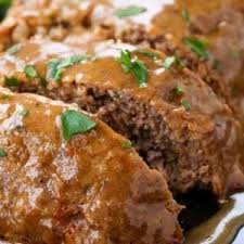 Start with two pounds of ground beef in a large mixing bowl. Brown Gravy Meatloaf The Best Meatloaf Recipe Ever