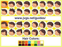 How to change hair color? Animal Crossing Hair Guide New Leaf Color