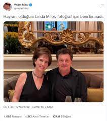 Vedat Milor'un Amerikalı eşi Linda Susan Milor'a bakın! Güzelliği ve  zarafetiyle büyülüyor...