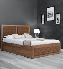 justin queen size bed with storage