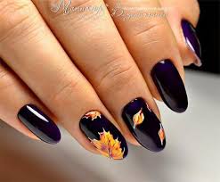 To make the simple colors look rad, try accentuating a single nail, with rhinestones, or tiny pearl. 15 Autumn Acrylic Nail Art Designs Ideas 2018 Fall Nails Fabulous Nail Art Designs