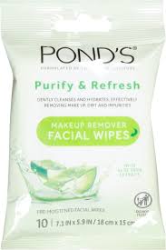 pond s purify refresh makeup remover