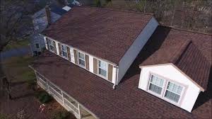 Architectural shingles are more durable than asphalt shingle options in comparison to 3 tab architectural shingle roofing. Gaf Timberline Hd Hickory Youtube