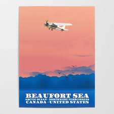 Beaufort Sea Canada Usa Poster By Nicks