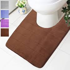 non slip rug u shaped bath mat